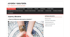 Desktop Screenshot of bisuteriayjoyeria.com